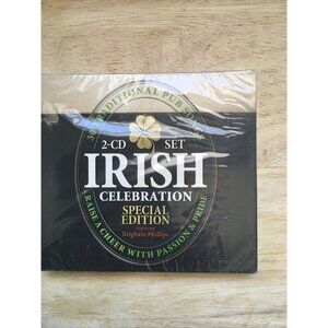 Irish Celebration Special Edition 2 CD Set 30 Traditional Pub Songs NEW Sealed
